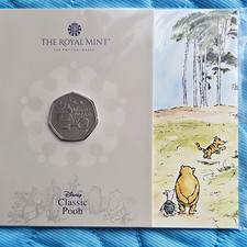 Royal Mint Disney Classic Pooh Winnie the Pooh 50p 2020 Commemorative Pack