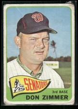 1965 Topps #233 Don Zimmer