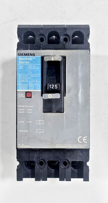 Siemens Sentron Serie Efc Efc3M125 Leistungsschalter 3Polig 125A 35kA 480V