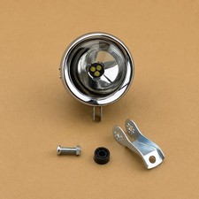 Chrome Vintage Led Head Light Stingray Krate Schwinn Cruiser Lowrider Bicycle. Chrome Vintage Led Head Light Stingray Krate Schwinn Cruiser Lowrider Bicycle.