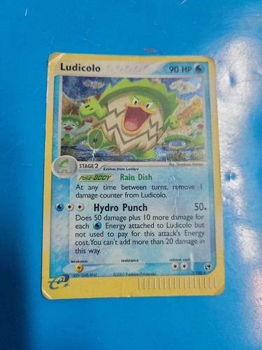 Ludicolo -7/100 -Holo Rare- Sandstorm Ex-LP-Pokemon Card