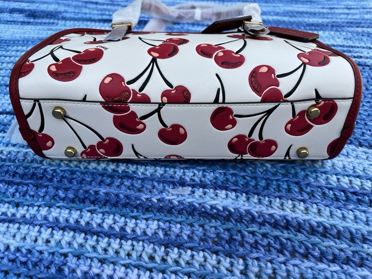 Coach Swing Zip Bag With Cherry Print | eBay