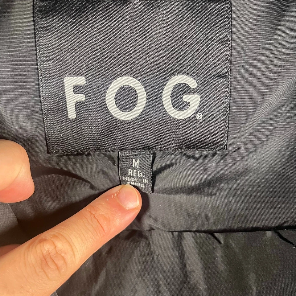 Мужской стеганый пуховик Fog by London Fob размер средний желтый Gorpcore - Изображение 3 из 3