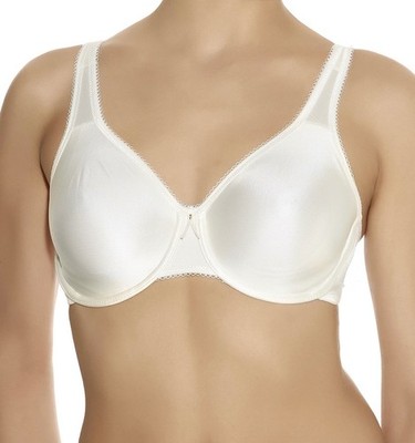Wacoal Basic Beauty BH Ivory Gr.38C Bügel Vollschale T-Shirt 855192 Neu