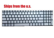 For HP Pavilion 15z-eh000 15z-eh100 US Silver Keyboard Original Backlit
