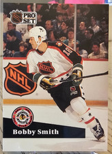 1991-92 Pro Set French Bobby Smith #289 Minnesota North Stars