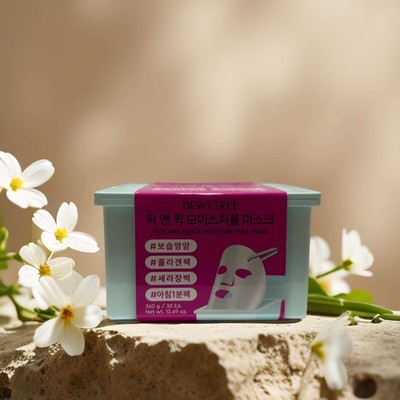 Daily Moisture Boost | Pick and Quick Sheet Mask by Dewytree   30ct