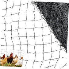 50 x 100 ft Bird Netting for Chicken coop 2.4" Mesh Poultry Netting, Protects 0.62 per foot