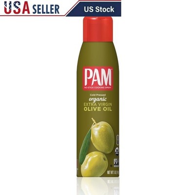 Organic Extra Virgin Olive Oil Cooking Spray Non-GMO Cold Pressed Cooking New
