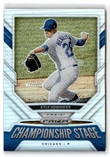 2021 Panini Prizm Championship Stage Silver Kyle Hendricks #CS6 Chicago Cubs