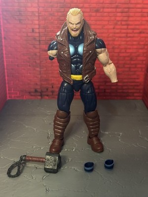 Marvel Legends Thunderstrike Action Figure (Joe Fixit BAF) Head, Vest & Hammer