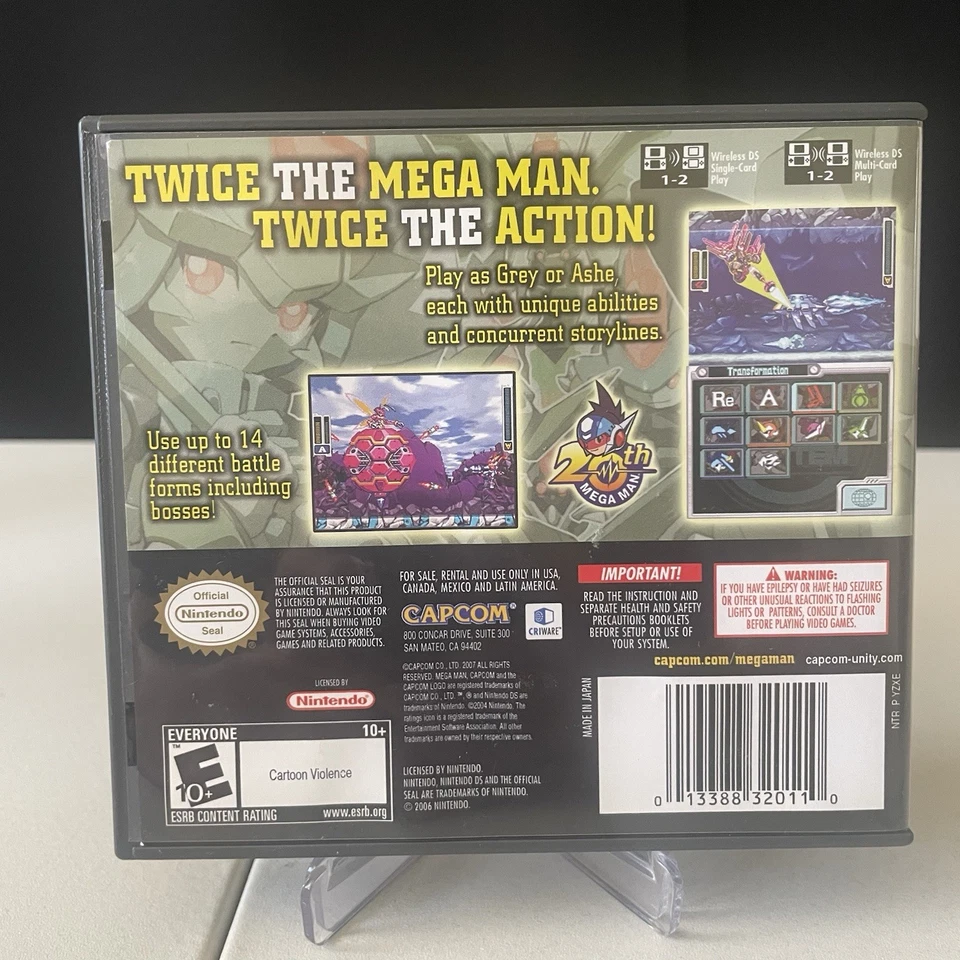 Mega Man ZX Advent Nintendo DS (Complete, CIB) Capcom Authentic Tested - Image 2 of 4