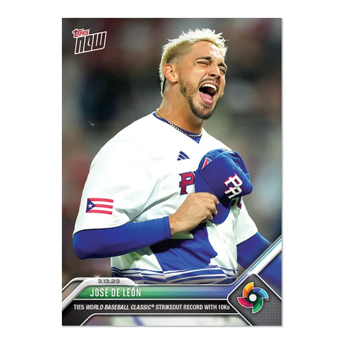 2023 Topps Now WBC-39 José De León