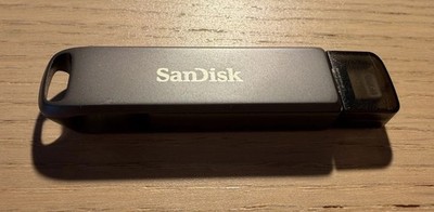 SanDisk iXpand Flash Drive Luxe 128GB mit Lightning & USB-C für iPhone iPad 