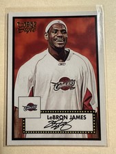 2005-2006 Topps LeBron James 1952 Style Basketball Card