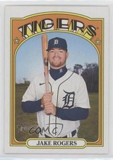 2021 Topps Heritage High Number Jake Rogers #685 4l3