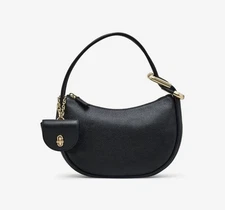 MARC JACOBS THE DUAL HOBO BAG SMALL BLACK NWT