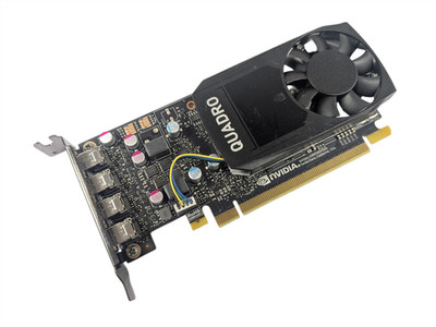 HP NVIDIA Quadro P620 2GB GDDR5 PCIe 4x Mini DisplayPort Low Profile GPU