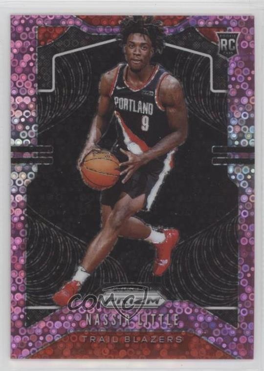 2019-20 Panini Prizm Fast Break Pink 5/50 Nassir Little #269 Rookie RC 04tw