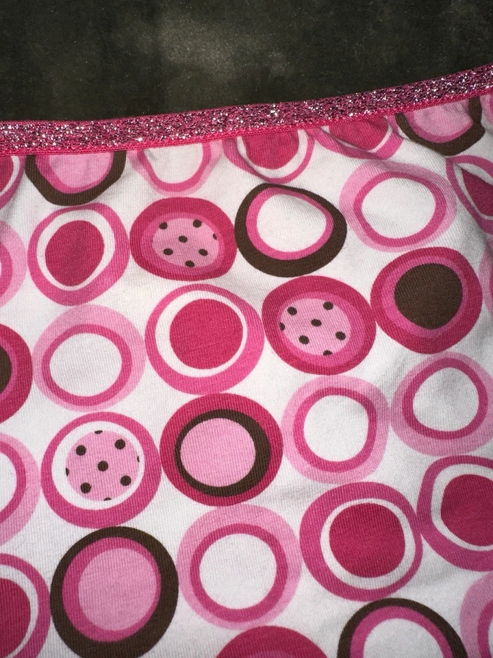 Bragas hipster tejidas para mujer Flirtitude XL - puntos rosas y marrones - NUEVAS con etiquetas Foto 4 de 4