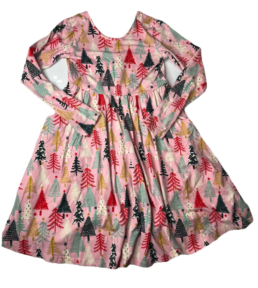 hanna andersson christmas tree dress Hanna Andersson Christmas Tree Dress / Size 5