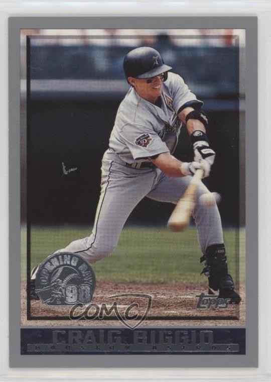 1998 Topps Opening Day Craig Biggio #144 HOF g2x