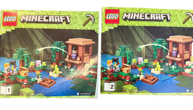 Lego set 21133 The Witch Hut &ndash; 502 Pieces &ndash; 2 Minifigs - Minecraft -Complete Set