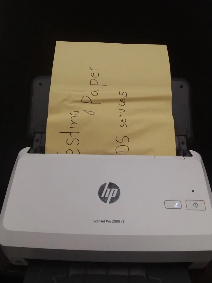 Hp ScanJet Pro 2000 s1 Sheetfed Duplex Color Scanner 50-Sheet ADF OCR Monochrome - Image 2 of 4