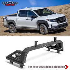 For 2017-2025 2026 Honda Ridgeline Adjustable Roll Sport Bar Chase Rack Bed Bar For 2017-2025 2026 Honda Ridgeline Adjustable Roll Sport Bar Chase Rack Bed Bar