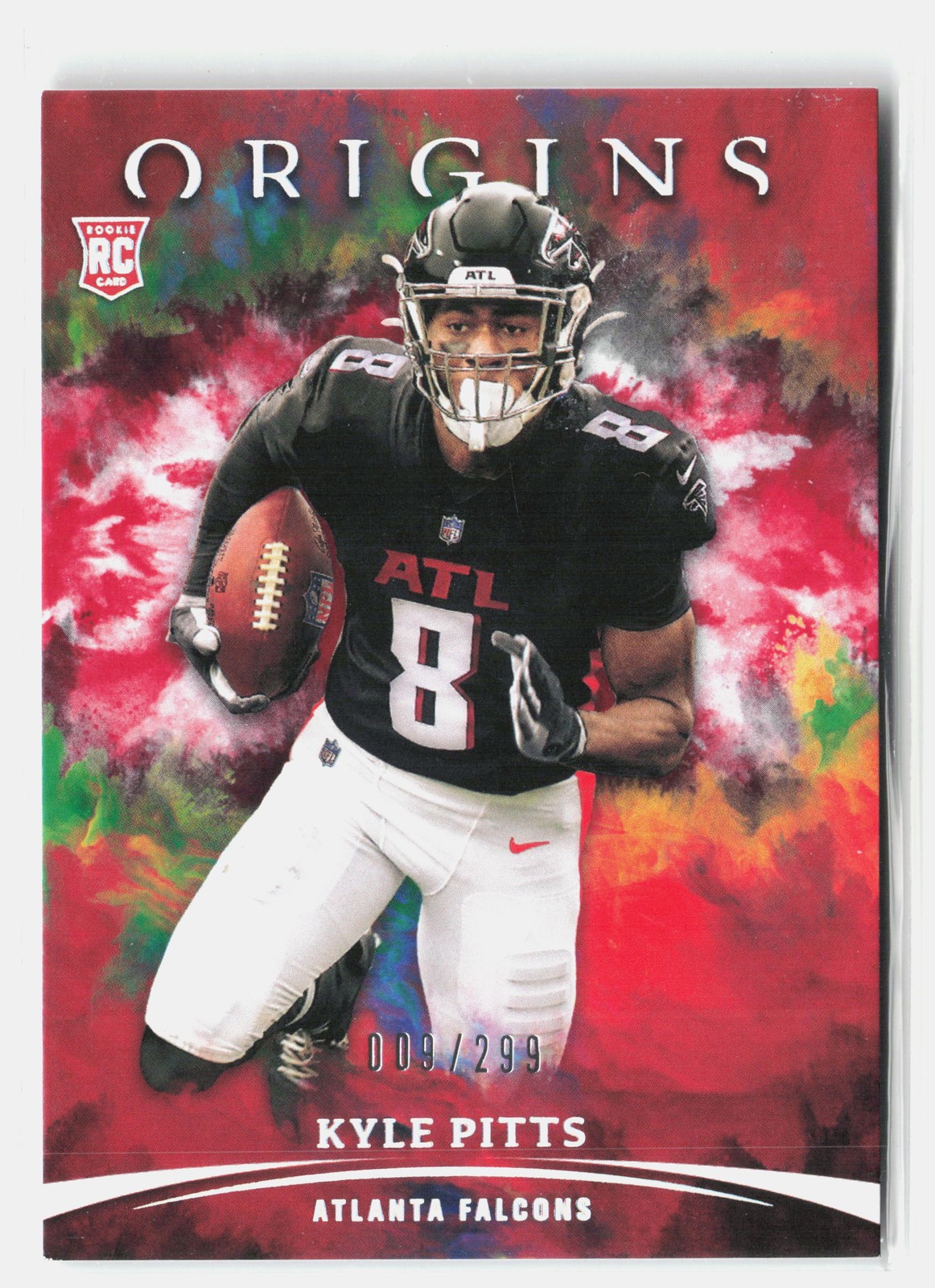 2021 Panini Origins #110 Kyle Pitts Red #/299