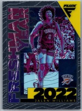 2022-23 Panini Flux #13 Jalen Williams Freshman Year Oklahoma City Thunder