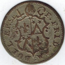 Schweiz Wallis Valais Sitten Halbbatzen 1776 HMZ 1072a