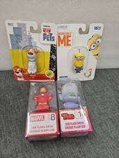 16 GB Character Flash Drives (Characters ) Trolls, Pets, Kevin & 8 GB Iron man