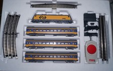 Piko H0 96932 Start Set con locomotiva elettrica, NS, BN 1906 (DSS), 3 carrozze, scatola originale (video di prova)