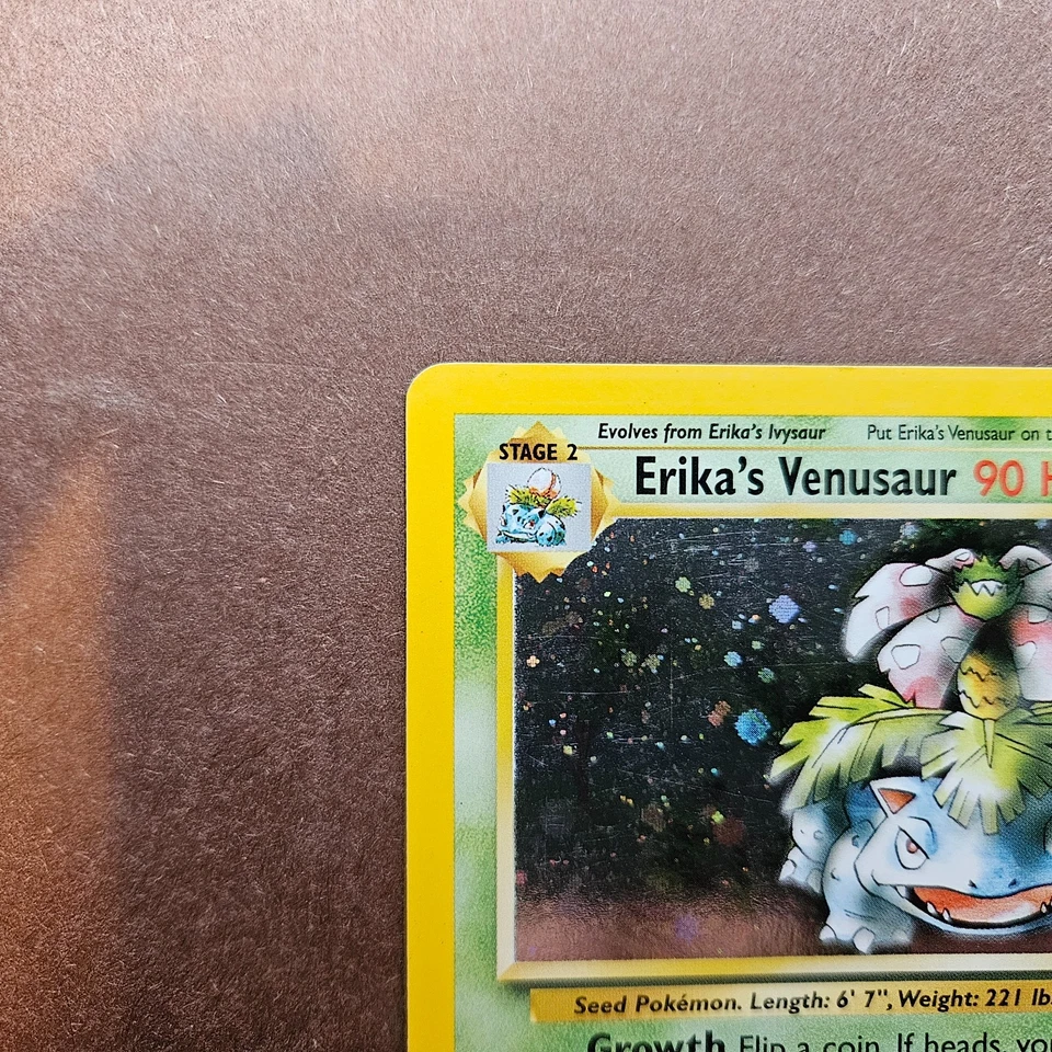 Erika's Venusaur 4/132 Pokemon Gym Challenge Holo Rare Card - LP - Image 2 of 4