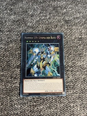 YuGiOh Nummer S39: Utopia der Blitz LCKC-DE087 Secret Rare Neu unl.