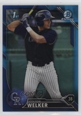 2016 Bowman Draft Chrome Picks Blue Refractor 131/150 Colton Welker #BDC-78 1lq2