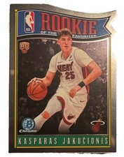 2025-26 Bowman Kasparas Jakucionis #RY-12 - Miami Heat Rookie Card