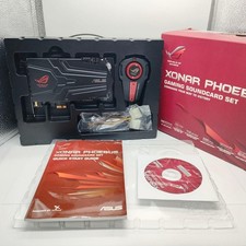 ASUS ROG Xonar Phoebus Solo PCIe 7.1 Gaming Sound Card Tested Working Japan