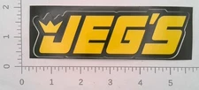 Vintage JEGS High Performance Racing Auto Parts Jeg's Advertising Sticker Decal
