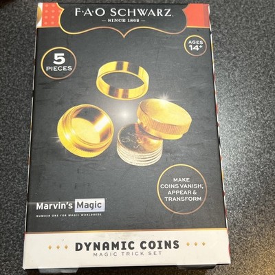 FAO Schwarz Dynamic Coins Magic Trick NIB