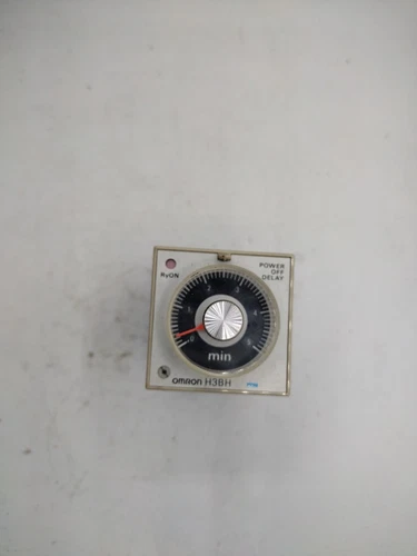 OMRON H3BH-8 TIMER 0.5-10MIN RANGE 100/110/120VAC 5A POWER OFF DELAY/Base
