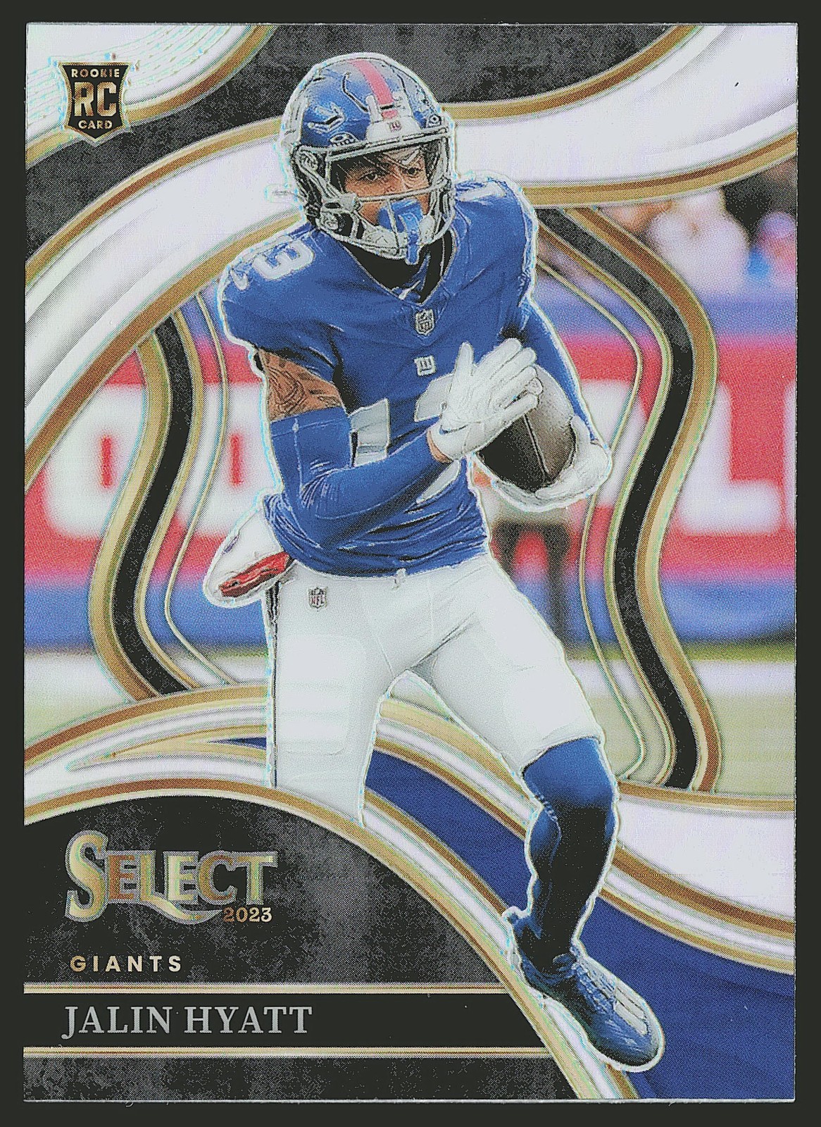 2023 Panini Select #263 Jalin Hyatt Silver Prizms RC
