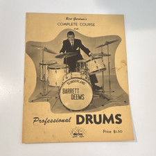 Bert Gardner Complete Course for Professional Drums Instruction Book 1960