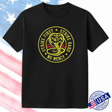 TRENDING - Cobra Kai Karate Kid T-Shirt Reprint  Full Size S-5XL Unisex T-Shirt