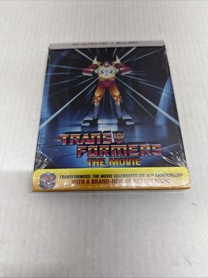 Transformers The Movie 35th Aninversary Steelbook 4K Ultra HD+Bluray NEW **READ