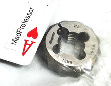 Snap-on M12-1.50 Metric Standard Adjustable Double-hex Threading Die D1215m New