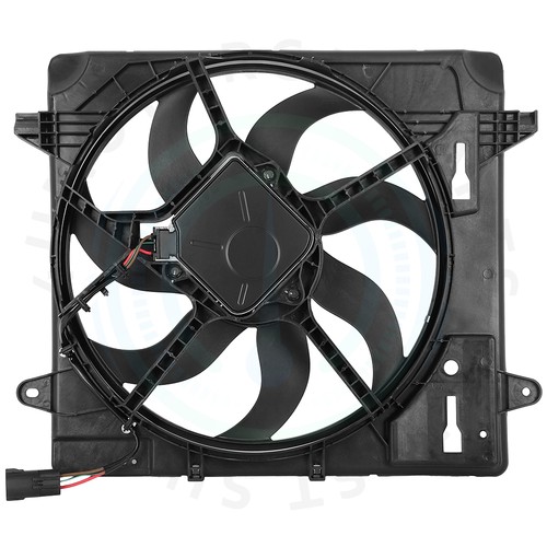 Electric Radiator Cooling Fan Assembly For 2012 13-17 Jeep Wrangler 3.6L V6