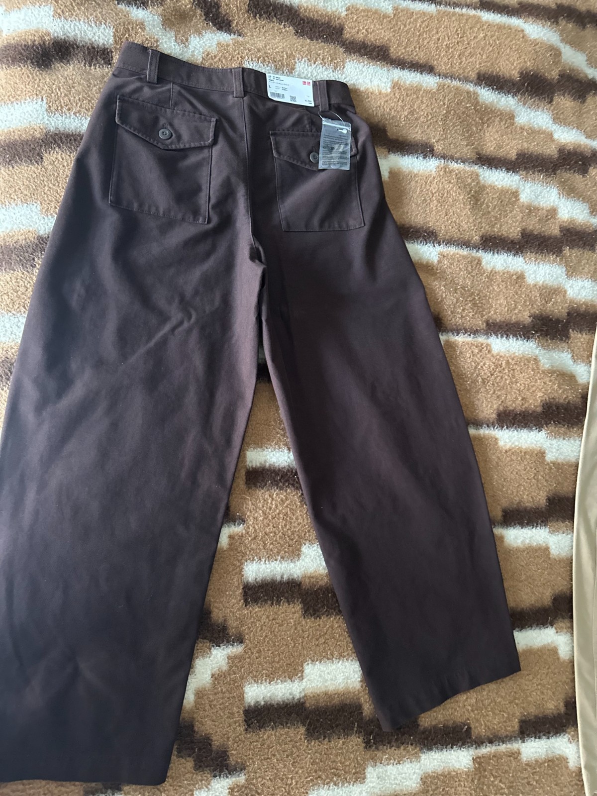 UNIQLO Jersey Barrel Silhouette -NEW- 2 Pair of Pants Women's -Size L thumbnail 13