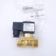 Genuine OEM LBC Bakery Equipment 70403-03 Solenoid Valve Water 24V 1/2"